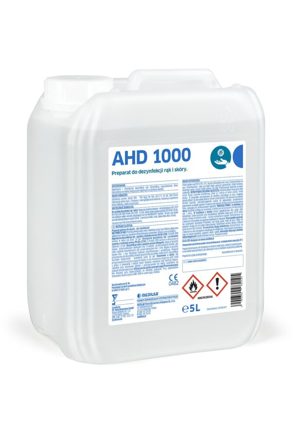 AHD 1000, płyn do dezynfekcji rąk i skóry 5L
