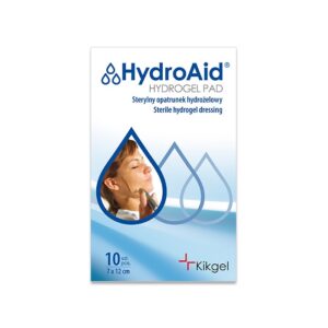 HydroAid® Sterylny opatrunek żelowy 7x12cm, 1szt.