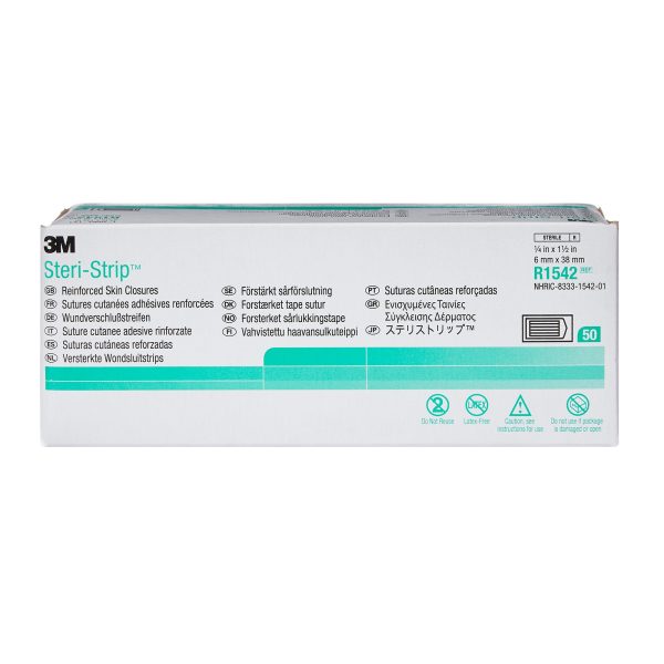 Plaster 3M Steri Strip (6x38mm) zielony, 6szt./1blister - obrazek 2
