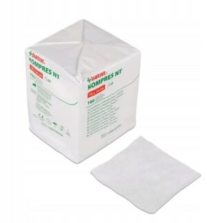 Kompres włókninowy Batist (10x10cm) 4W - 30G, niejałowy, 100szt./op.