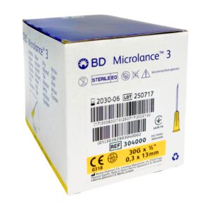 Igła iniekcyjna BD Microlance 30G (0,3x13mm), 100szt./op.