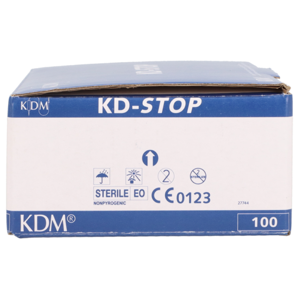 Korek luer lock Combi KD-Stop biały, 100szt./op. - obrazek 5