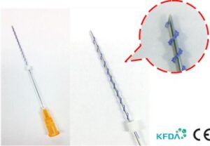 Nici PDO, NEO Thread Tornado Screw, 26G 38mm(needle) /50mm 7-0 x 2 (thread) opak. 20szt.