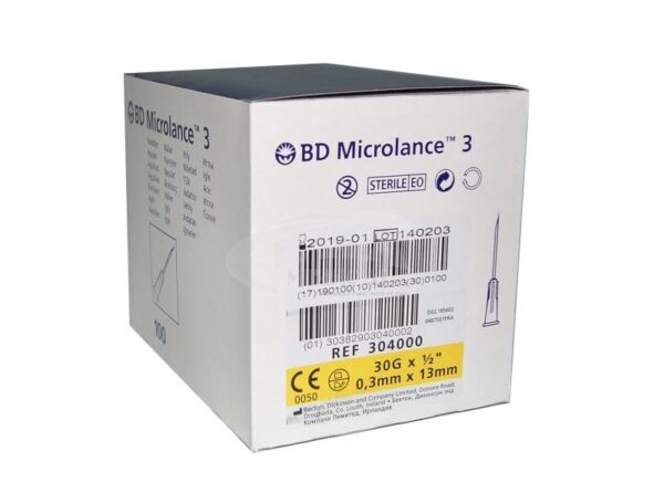 Igła iniekcyjna BD 30Gx13mm, opak.100szt