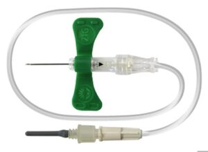 Igła motylkowa BD® UltraTouch™Push Button 21G z wężykiem 178mm 1 szt.