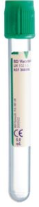 Probówka z heparyną litową 6ml, BD Vacutainer, 13x100mm, 100szt/op