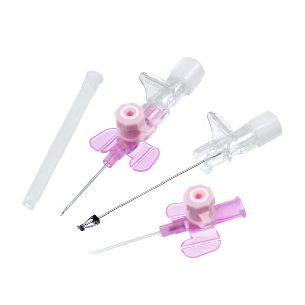 Wenflon bezpieczny (kaniula dożylna) Różowy - B. Braun Vasofix Safety Pur 20G (1,1x33mm), 1szt.