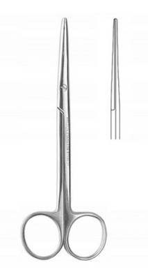 Nożyczki chirurgiczne Metzenbaum proste 15cm