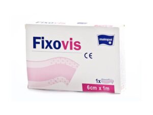 FIXOVIS Plaster tkaninowy z opatrunkiem 6cmx1m, A1, MA-166-MMMM-015
