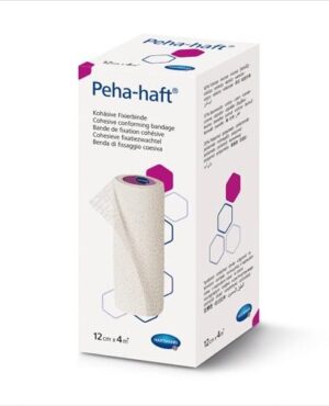 Opaska kohezyjna podrzymująca Hartmann, Peha-haft 12cm x 4mtr, 1szt ref:932 445