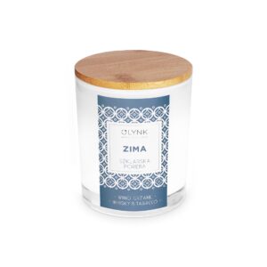 Świeca zapachowa z wosku sojowego w szkle