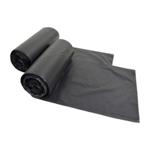 Worki na odpady LDPE (grube) 120L - Czarne, 25szt./1rol.