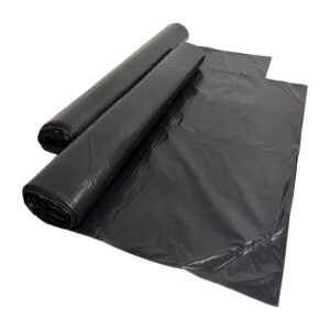 Worki na odpady LDPE (grube) 160L - Czarne, 20szt./1rol.