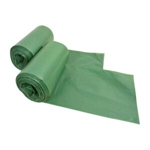 Worki na odpady LDPE (grube) 120L - Zielone, 25szt./1rol.
