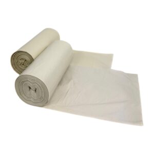 Worki na odpady LDPE (grube) 120L - białe, 25szt./1rol.