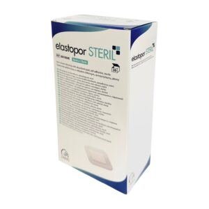 Opatrunek włókninowy z wkładem chłonnym Elastopor Steril (8x15cm) jałowy, 30szt./op.