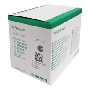 Igła iniekcyjna B. Braun Sterican 27G (0,4x12mm), 100szt./op.