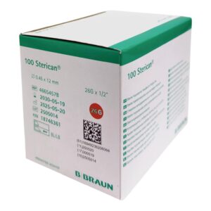 Igła iniekcyjna B. Braun Sterican 26G (0,45x12mm), 100szt./op.