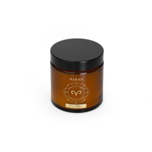 Świeca sojowa w szkle 180ml Zodiacs: BARAN