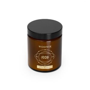 Świeca sojowa w szkle 180ml Zodiacs: WODNIK