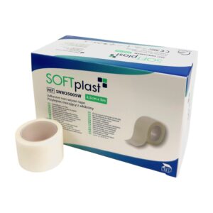 Plaster włókninowy SOFTPLAST (2,5cmx5m), 12szt./op.