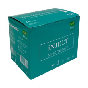 Igła iniekcyjna do mezoterapii iNJECT Biomedico 32G (0.23x4mm), 100szt./op.