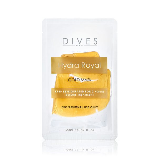 Dives MED Hydra Royal Mask, maska ze złotem, 1x35ml - obrazek 2