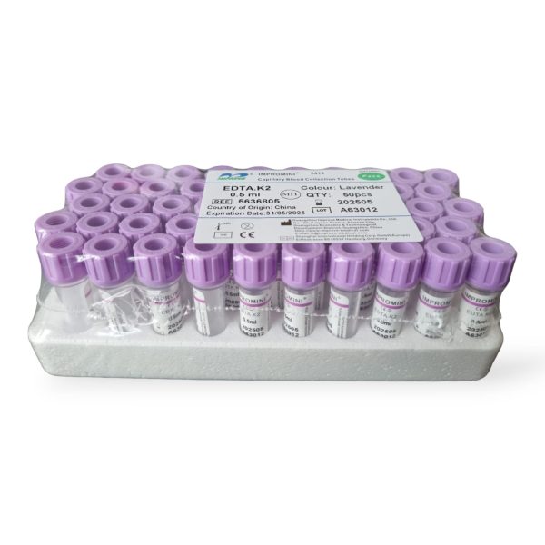 Probówka kapilarna 0,5ml z EDTA K2, 50szt./op. - obrazek 2