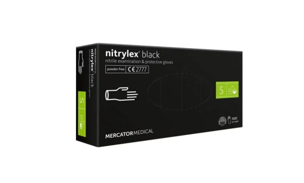 Rękawice nitrylowe Nitrylex® Black PF 100szt./op.