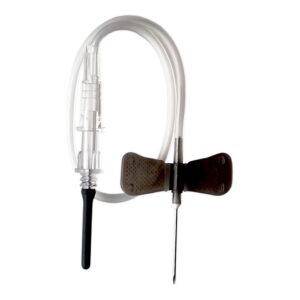 Igła motylkowa z wężykiem Biomedico, 100szt./op. [ROZMIARY] - 22G (0,7x19x178mm)