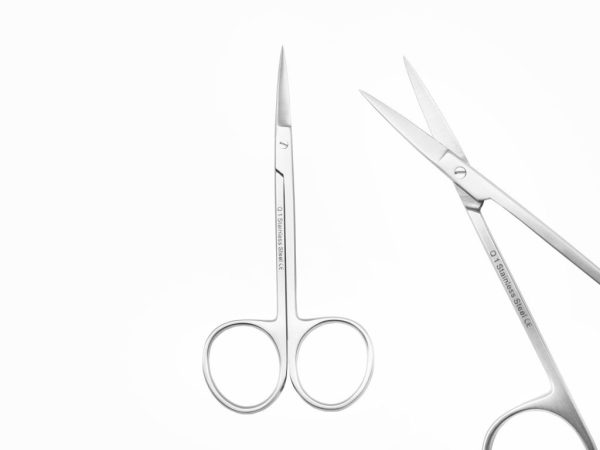 Nożyczki dermatologiczne Cuticle 9cm (proste lub zagięte)
