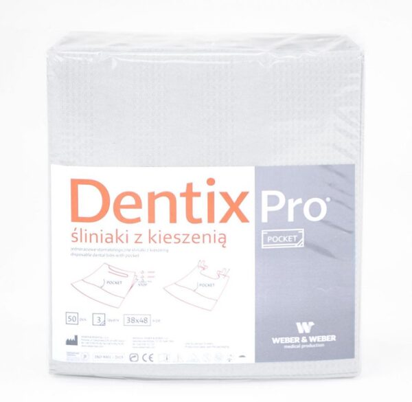 Śliniak dentystyczny Weber Dentix Pro z kieszenią, 50szt./op. - obrazek 7