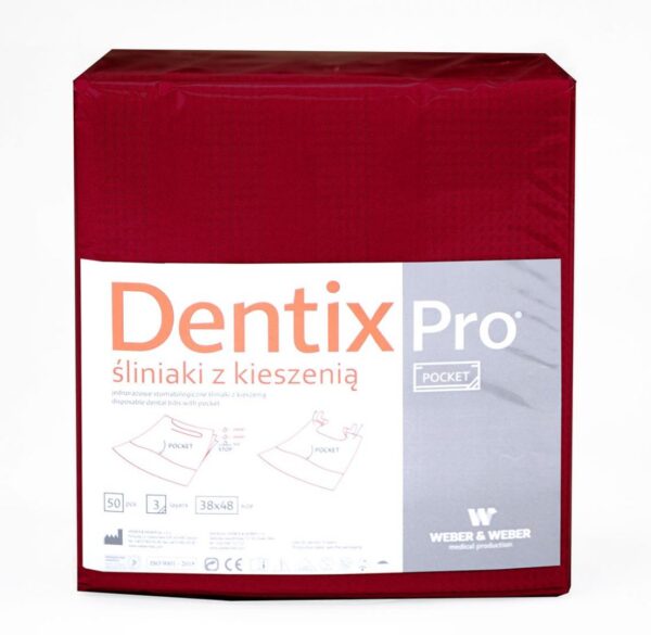 Śliniak dentystyczny Weber Dentix Pro z kieszenią, 50szt./op. - obrazek 6