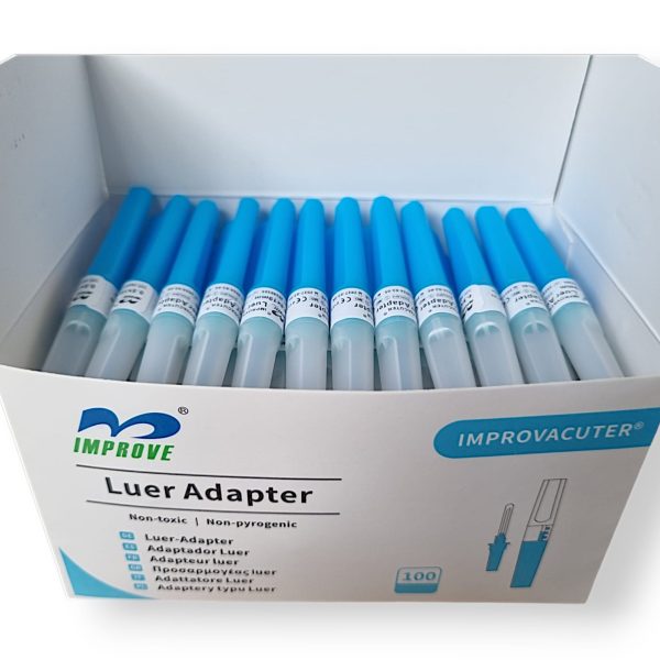 Adapter luer Improve (0,8x19mm), 100szt./op. - obrazek 3