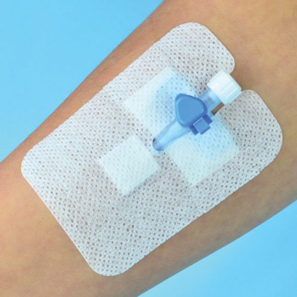 Plaster do mocowania wenflonów, kaniul z opatrunkiem M-DERM EXTRA P (8x6cm), 50szt./op. - obrazek 2
