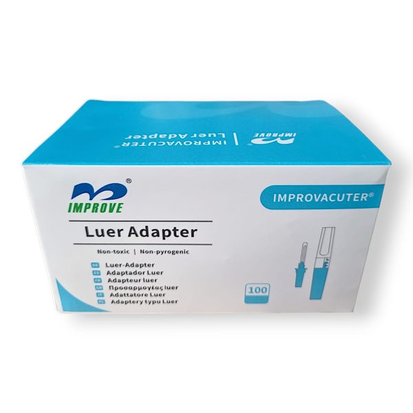 Adapter luer Improve (0,8x19mm), 100szt./op. - obrazek 2