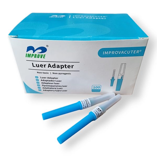 Adapter luer Improve (0,8x19mm), 100szt./op.