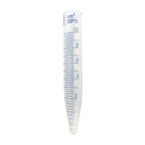 Probówka szklana wirówkowa 10ml grubościenna, stożkowa, skalowana, 1szt.