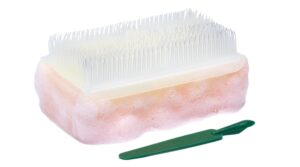 Szczotka chirurgiczna z 4% chlorheksydyną i czyścikiem do paznokci NEX Clorex C2 4%, 1szt.