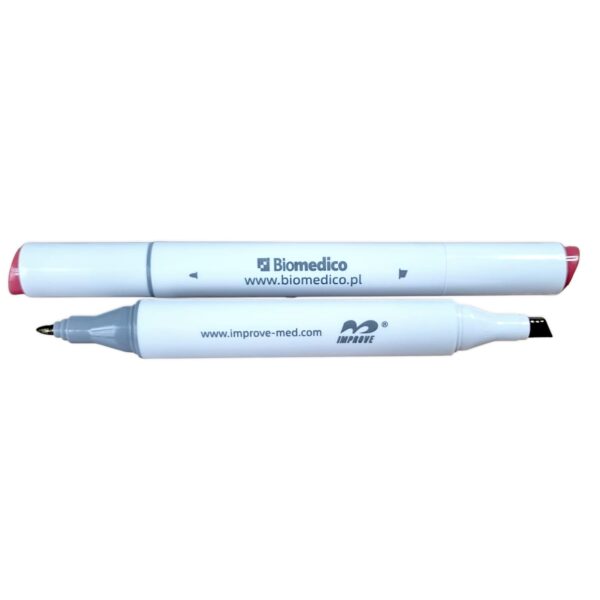 Marker, pisak laboratoryjny IERS® (dwustronny), czerwony, 1szt.